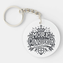 Meer dan een veroveraar sleutelhanger