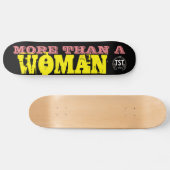 MEER DAN EEN VROUW skateboard (Horizontaal)