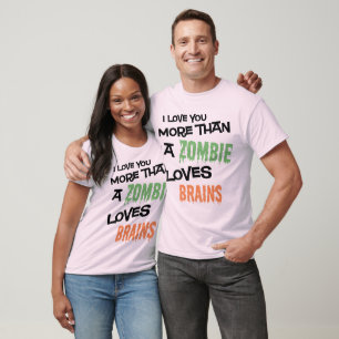 Meer dan een Zombie houdt van hersenen T-shirt