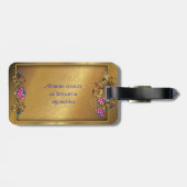 Meer dan Elegance Custom Bagagelabel (Achterkant horizontaal)