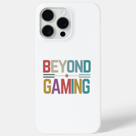 Meer dan gamen. Case-Mate iPhone case (Achterkant)