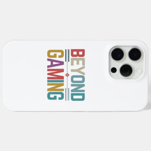 Meer dan gamen. Case-Mate iPhone case (Achterkant (horizontaal))