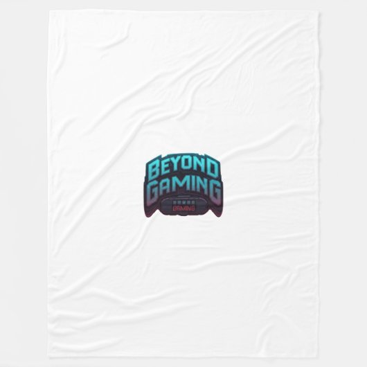 Meer dan gamen fleece deken (Voorkant)