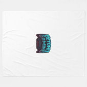 Meer dan gamen fleece deken (Voorkant (Horizontaal))