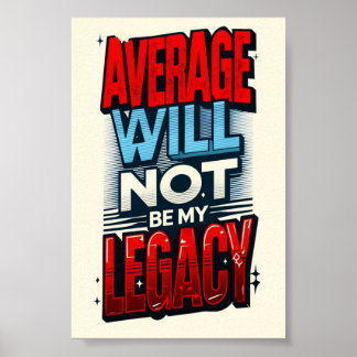 meer dan gemiddeld poster