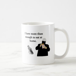 Meer dan genoeg om te eten koffiemok