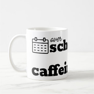 Meer dan gepland en onder cafeïnehoudende koffiemok