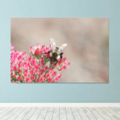 Meer dan gesneden bijendoek canvas afdruk (Insitu (Houten vloer))