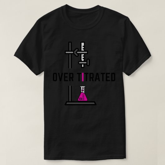 Meer dan getitreerd Collectie chemie T-shirt (Design voorkant)