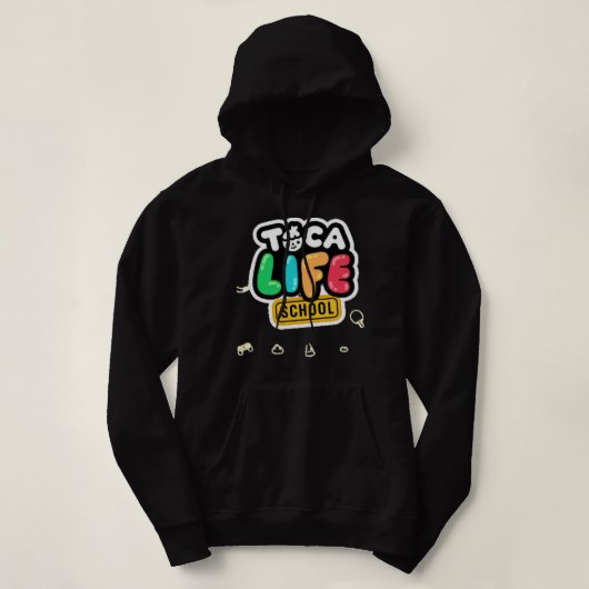 Meer dan Geweldige en app Development Toca Boca St Hoodie (Design voorkant)