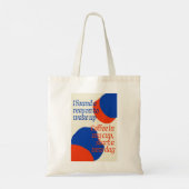 Meer dan Geweldige, prachtige Maggie Vrouw Rogers Tote Bag (Achterkant)