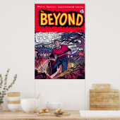 Meer dan handen van de Grave Horror  strips Poster (Keuken)