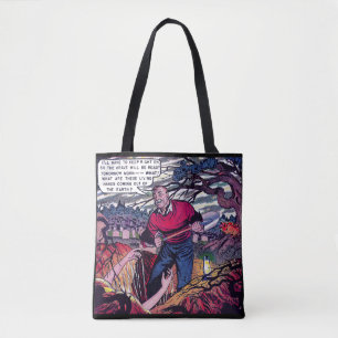 Meer dan handen van de Grave Horror strips Tote Bag