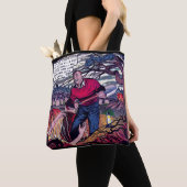 Meer dan handen van de Grave Horror strips Tote Bag (Dichtbij)