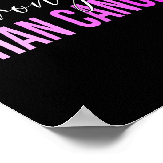 Meer dan het bewustzijn van borstkanker poster (Hoek)