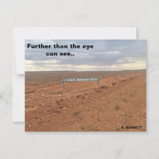 Meer dan het oog kan zien. briefkaart