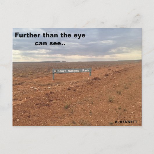 Meer dan het oog kan zien. briefkaart (Voorkant)