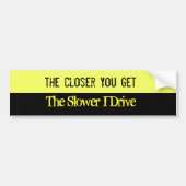 Meer dan je krijgt bumpersticker (Voorkant)