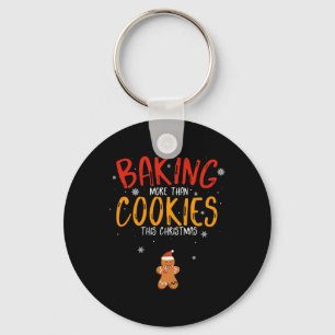 Meer dan koekjes bakken deze kerstbakker sleutelhanger