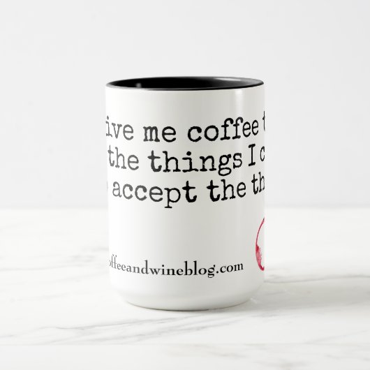 Meer dan koffie en wijn mok (Midden)