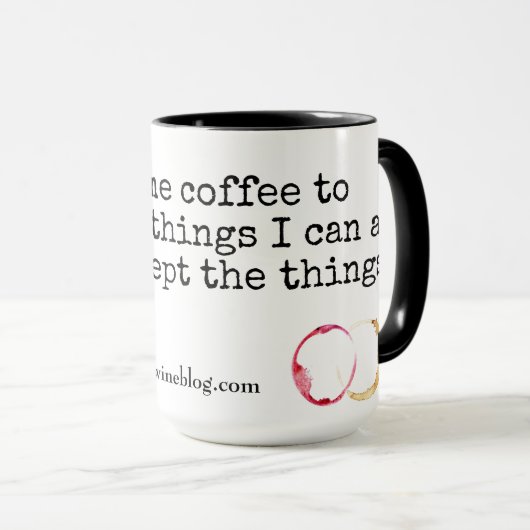 Meer dan koffie en wijn mok (Voorkant rechts)