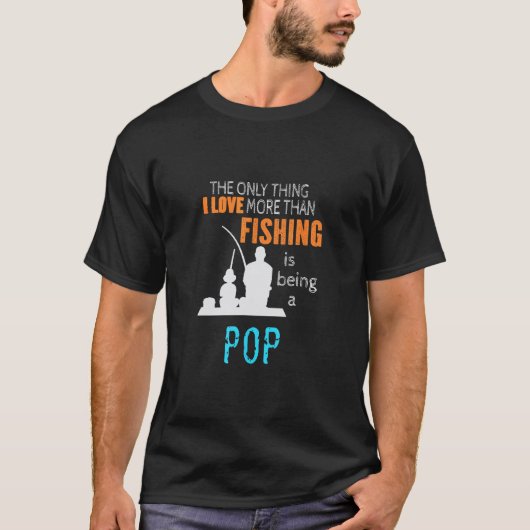 Meer dan liefde vissen Pop Special Grootvader 1 T-shirt (Voorkant)