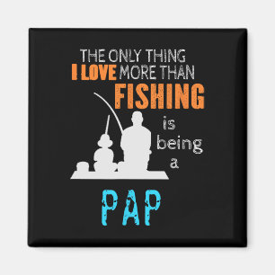 Meer dan liefde Vist Pap Special Grandpa Magneet