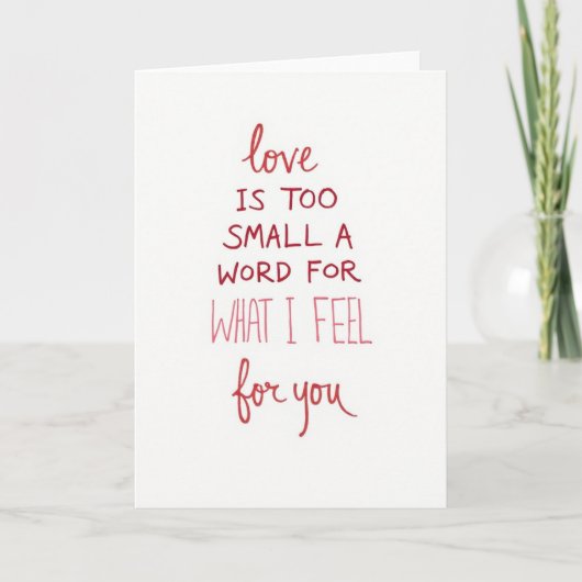Meer Dan Liefde Voor Jou Kaart (Voorkant)