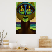 Meer Dan Menselijk Poster (Keuken)