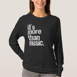 Meer dan muziek t-shirt
