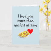 Meer dan Nachos Humor Jubileum Kaart (Gele Bloem)