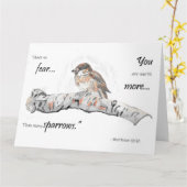 Meer dan reserverijen die Wenskaart aanmoedigen Kaart (Gele Bloem)