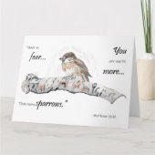 Meer dan reserverijen die Wenskaart aanmoedigen Kaart (Voorkant)