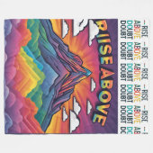 Meer dan twijfel fleece deken (Voorkant (Horizontaal))