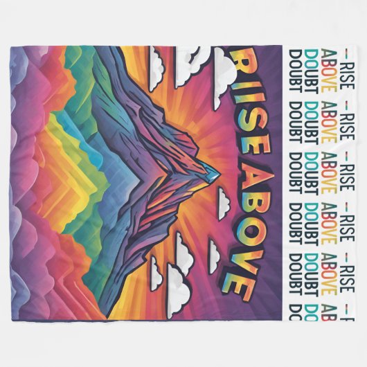 Meer dan twijfel fleece deken (Voorkant (Horizontaal))