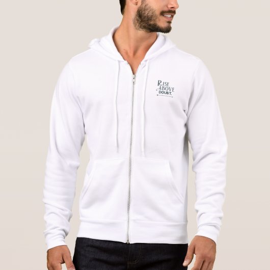 Meer dan twijfel hoodie (Voorkant)