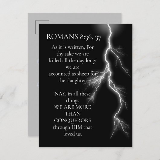 Meer dan veroveraars, Manuscript, Sterkte Briefkaart (Voorkant / Achterkant)