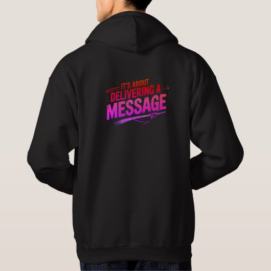 Meer dan winnen hoodie (Achterkant)