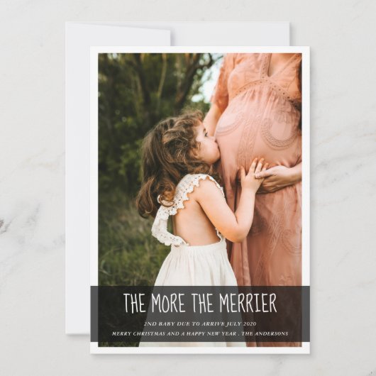 Meer de aankondiging van de geboorte van de Merrie (Voorkant)