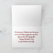 Meer De Puppy Love Valentijnsdag Kaart (Binnen)