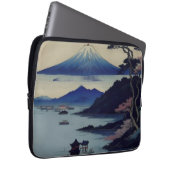Meer, dennenboom en berg - Japan Laptop Sleeve (Voorkant Rechts)