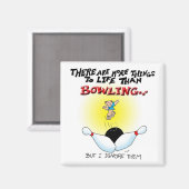 Meer dingen dan bowlen magneet (Voorkant / Achterkant)