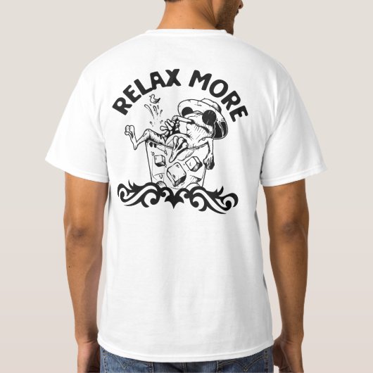 Meer doen in de wereld t-shirt (Achterkant)