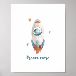 Meer dromen poster
