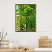 Meer dromen poster (Keuken)
