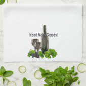 Meer druiven nodig theedoek (Gevouwen)