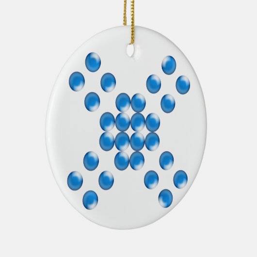 meer eenpels keramisch ornament (Rechts)