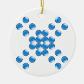 meer eenpels keramisch ornament (Voorkant)