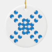 meer eenpels keramisch ornament (Achterkant)