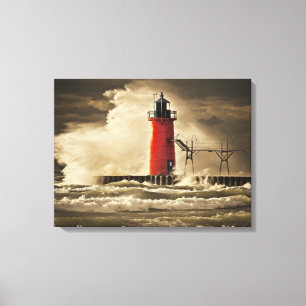 Meer effect canvas afdruk